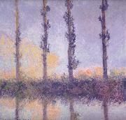 Claude Monet fFour Trees Germany oil painting artist